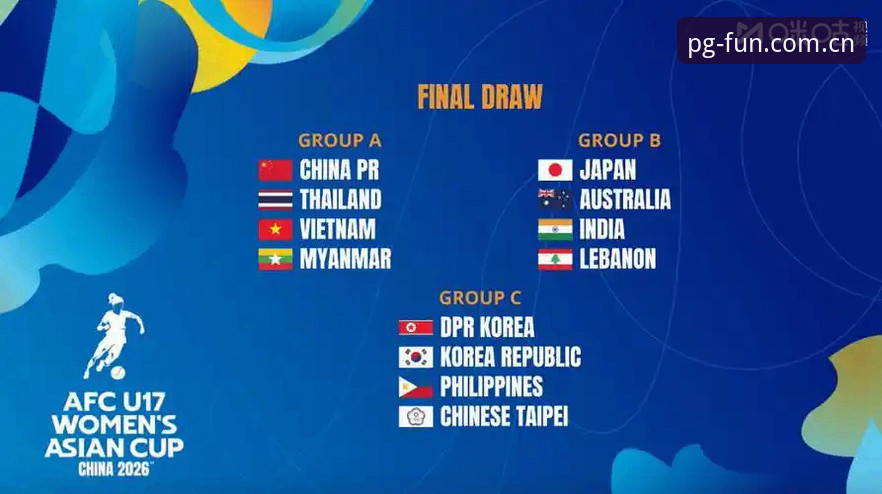 PG娱乐怎么样怎么样 U17世界杯抽签结果出炉!3个关键看点带你了解中国男女足同组形势